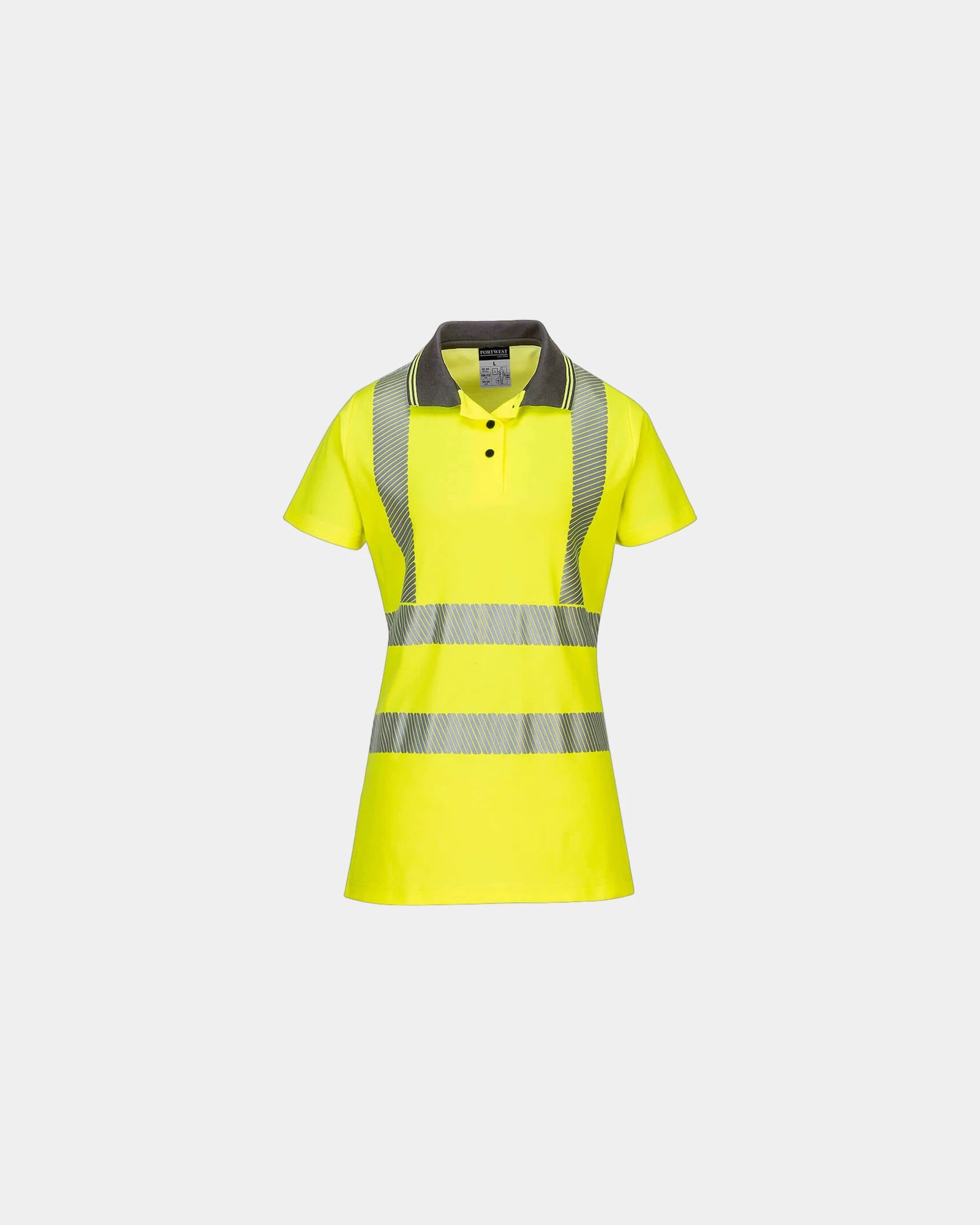 Custom breathable polo for ladies Portwest Polo Ladies Pro - Yellow-Green