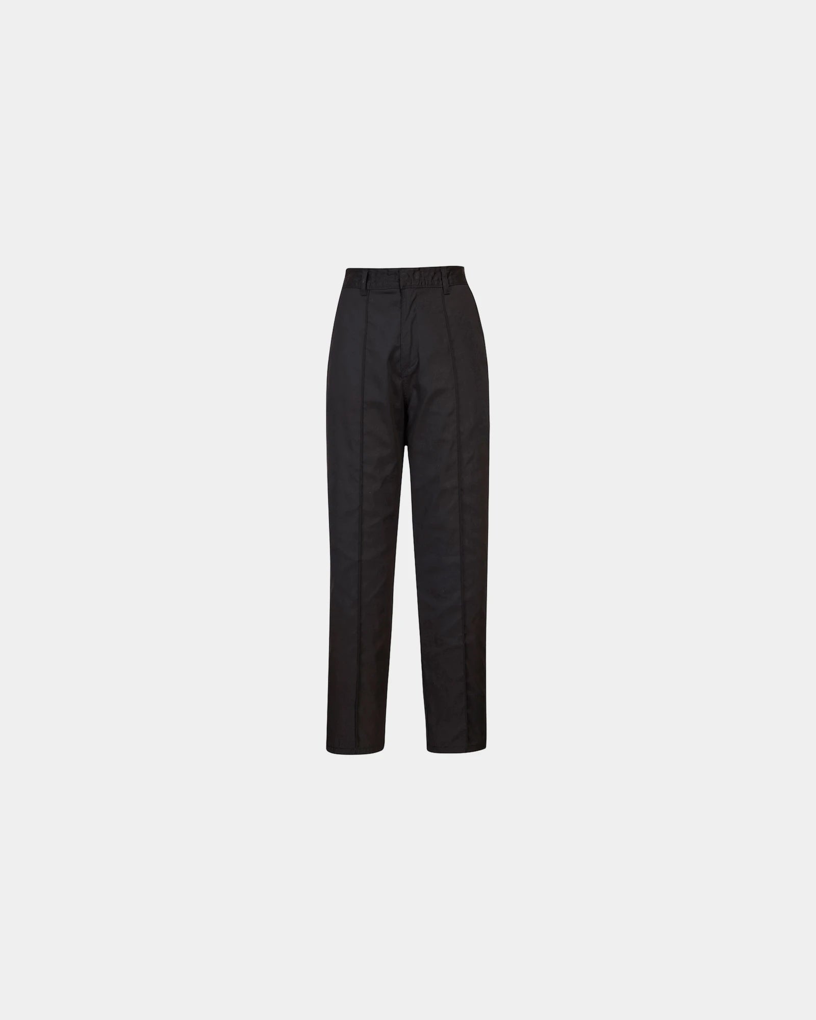 Personalized elasticated women's trousers - Black-Sky Blue