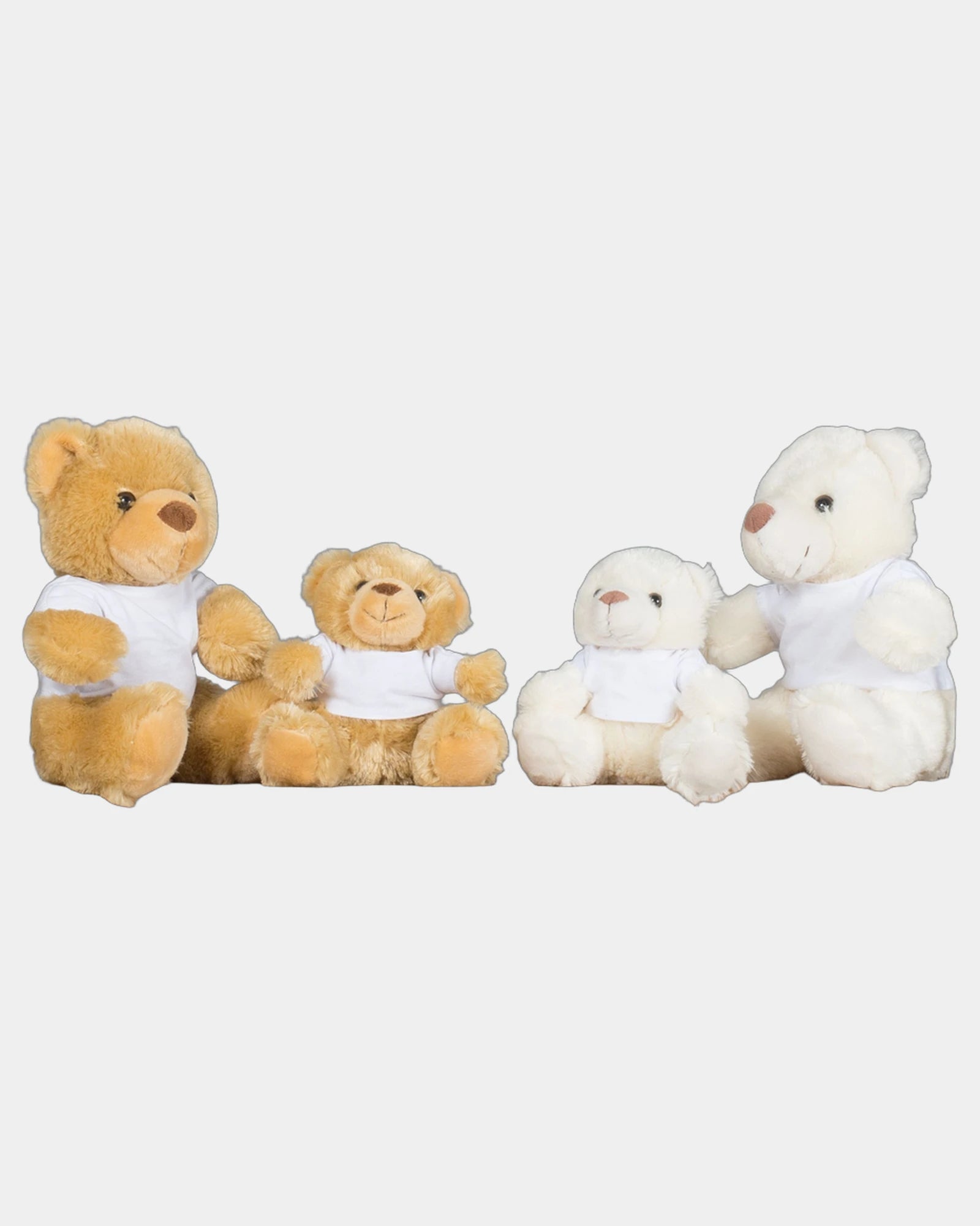 Custom polyester teddy bear with removable t-shirt - 1