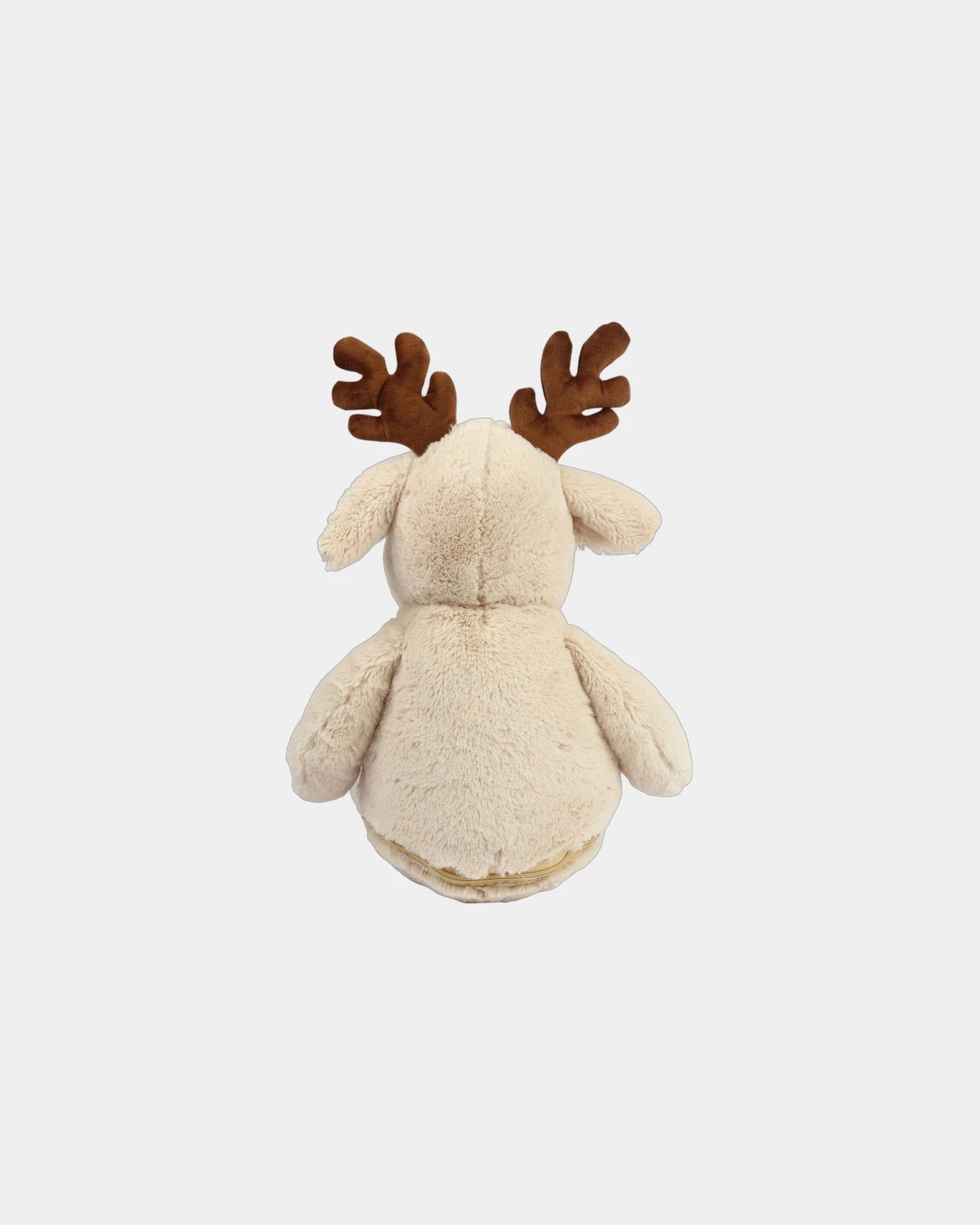 Custom zippered polyester reindeer plush toy 46 cm - 1