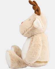 Custom zippered polyester reindeer plush toy 46 cm - 2