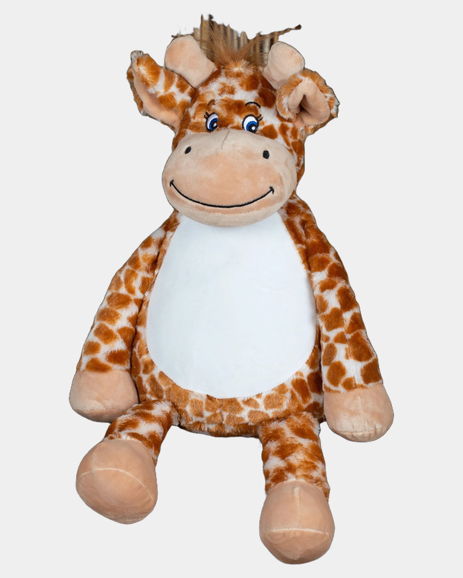 Custom polyester zippered giraffe plush toy - 3