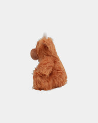 Custom polyester zippered cow plush toy - 3