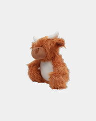 Custom polyester zippered cow plush toy - 2