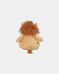 Custom zippered polyester lion plush toy - 1