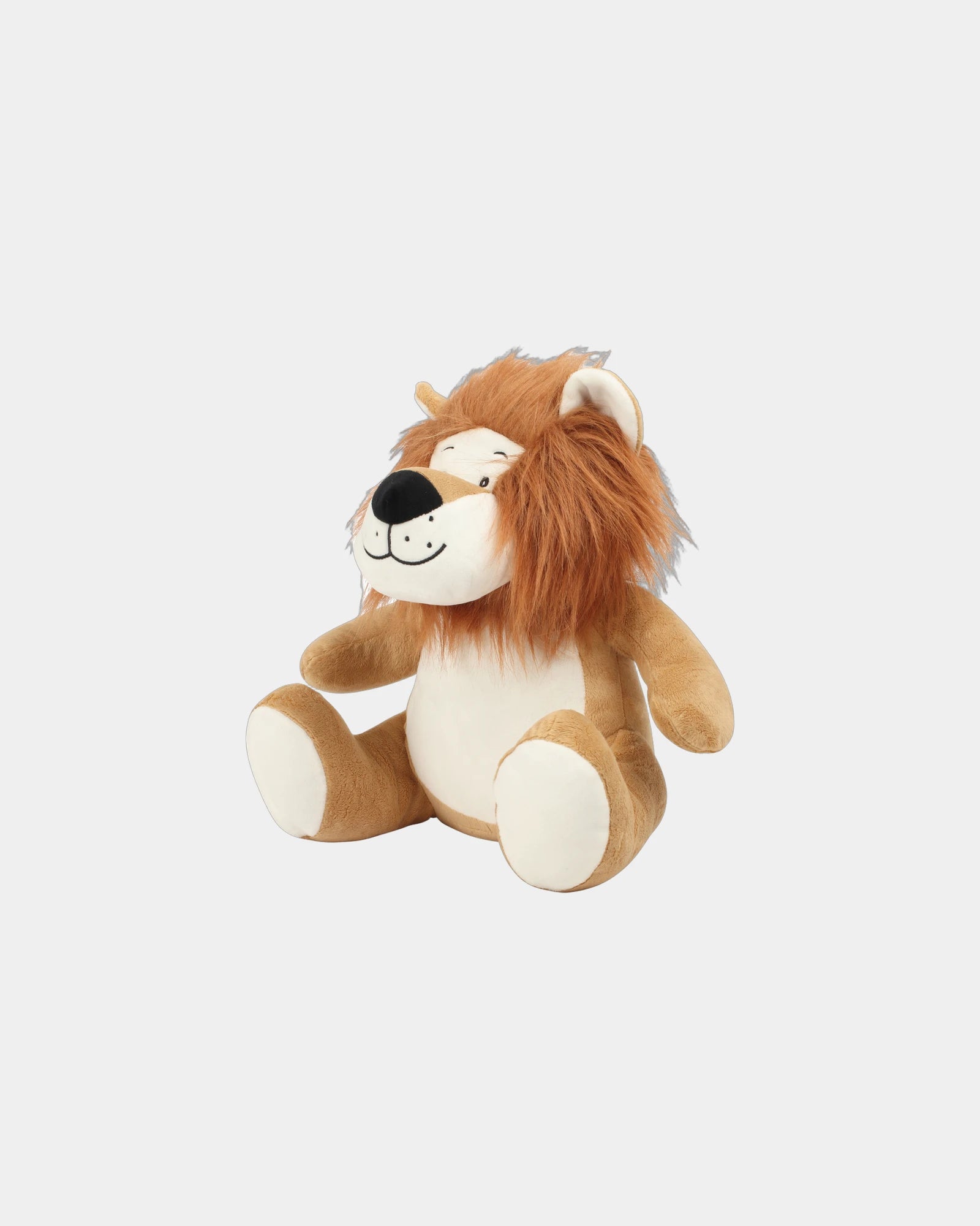 Custom zippered polyester lion plush toy - 2