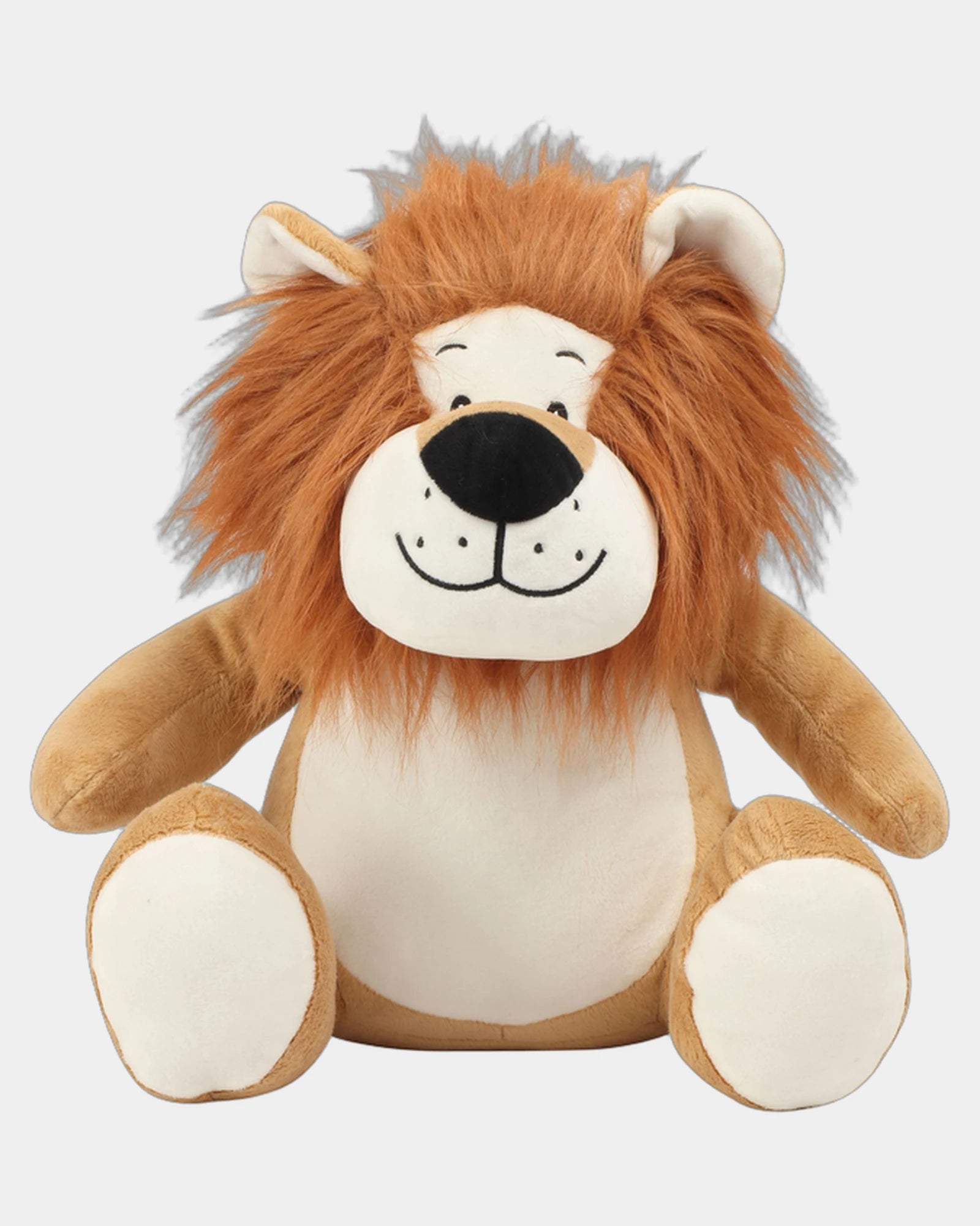 Custom zippered polyester lion plush toy - 4