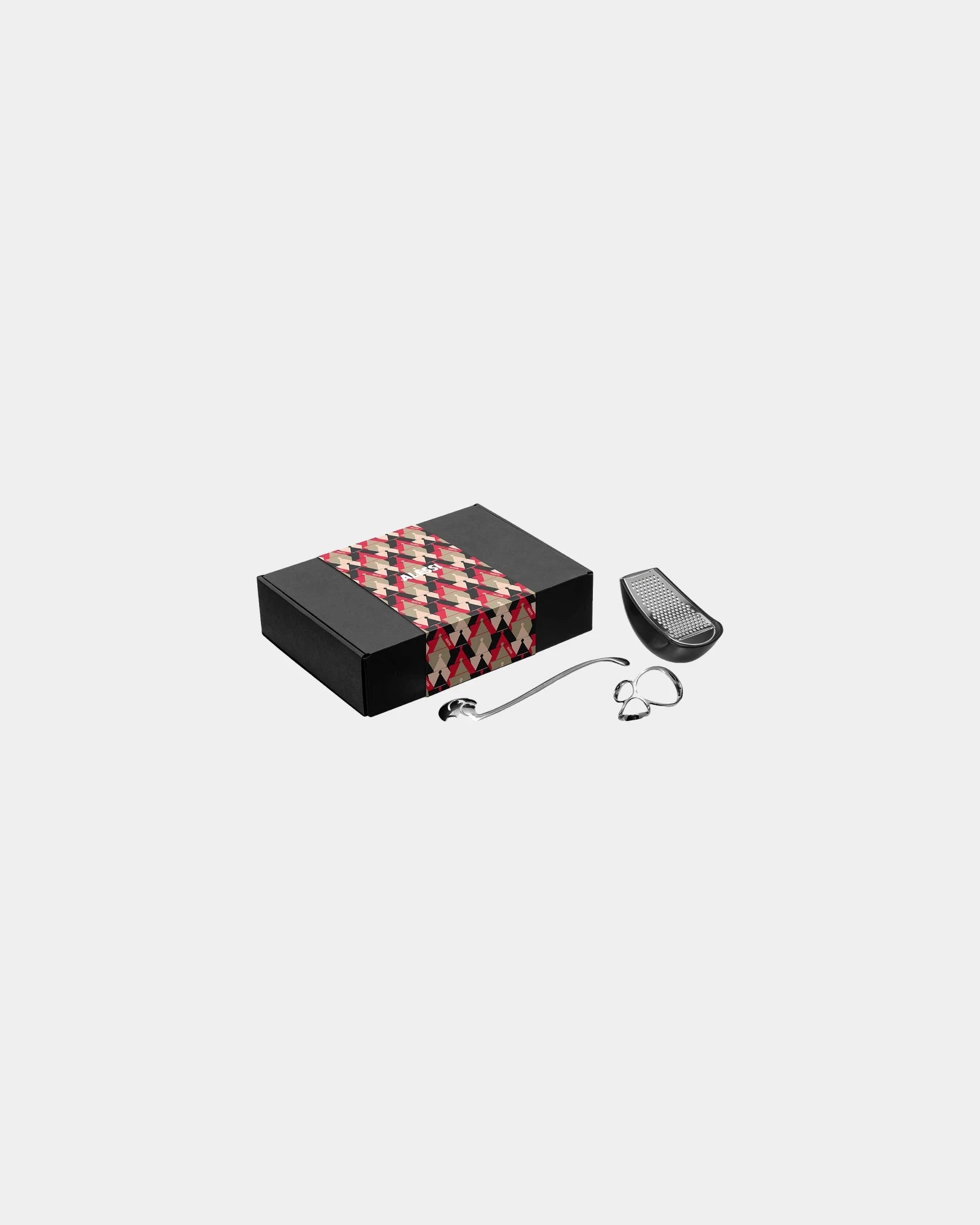 Custom eco-friendly Alessi pasta gift set - Black