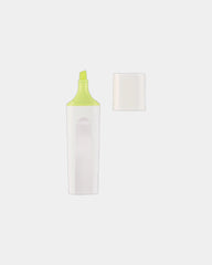 Custom RPET highlighter for office branding - Fluorescent Yellow