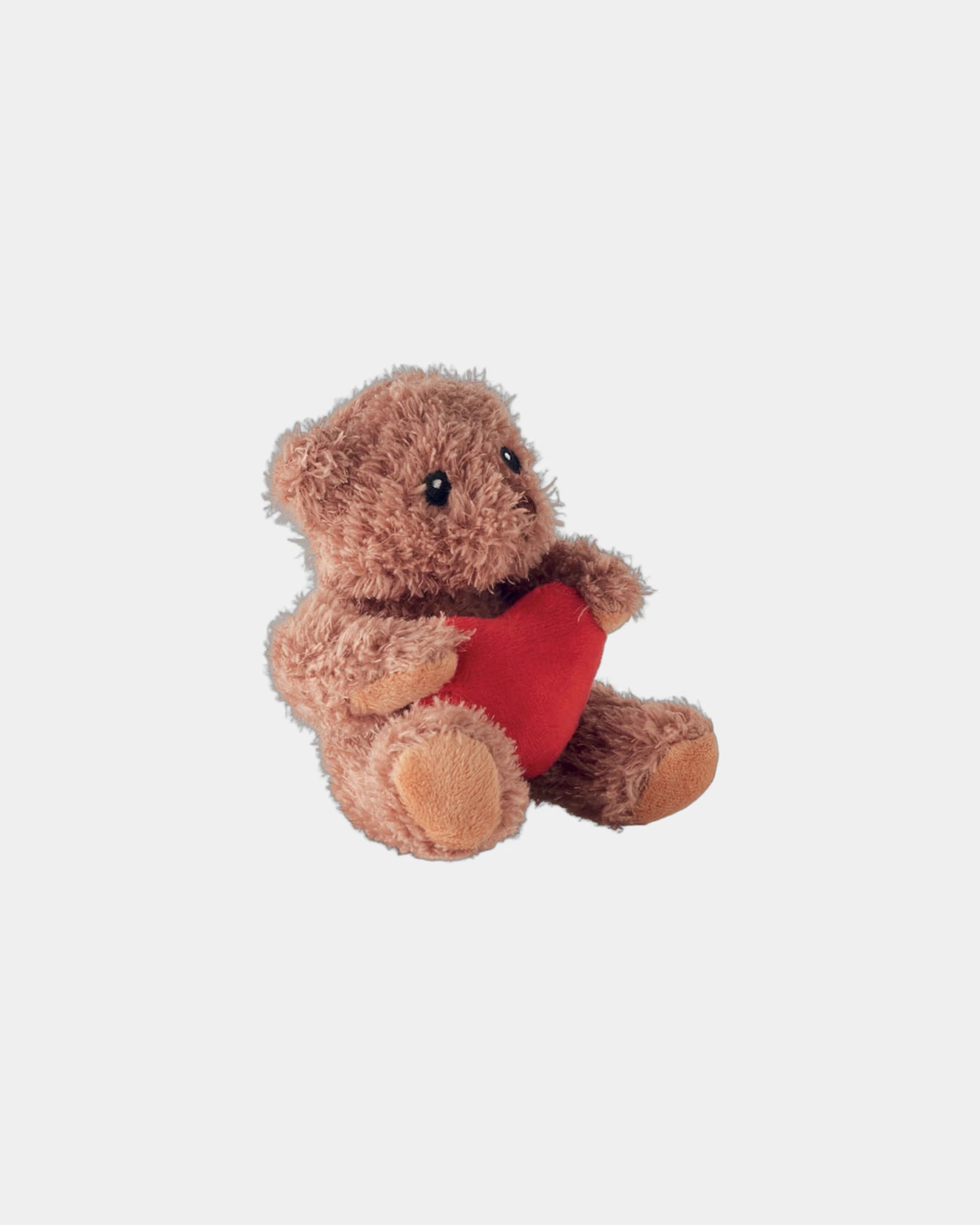 Custom polyester teddy bear with plush heart - 1