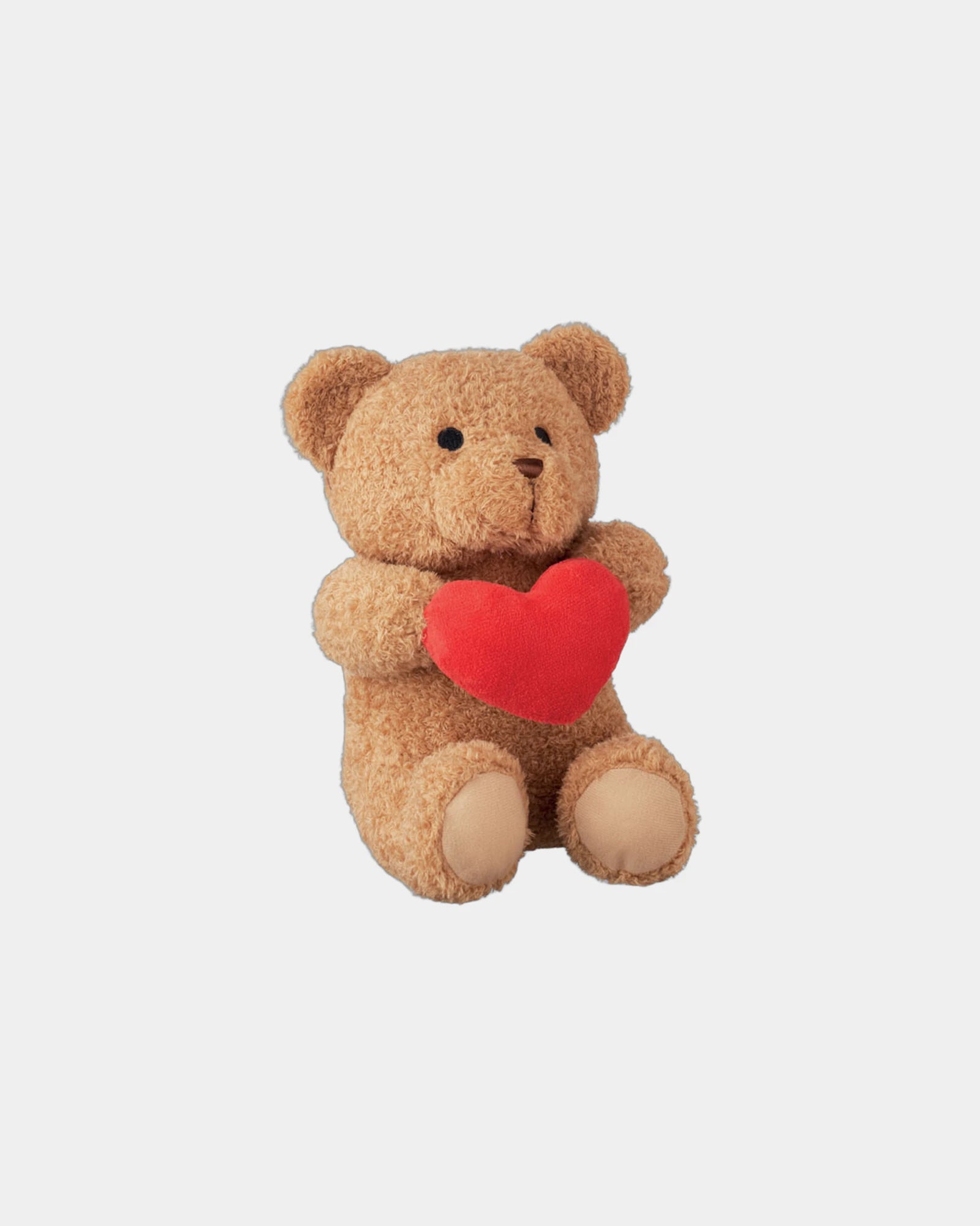 Custom polyester teddy bear with heart 23 cm - 1