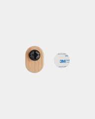 Custom bamboo magnetic car phone holder mount - 1