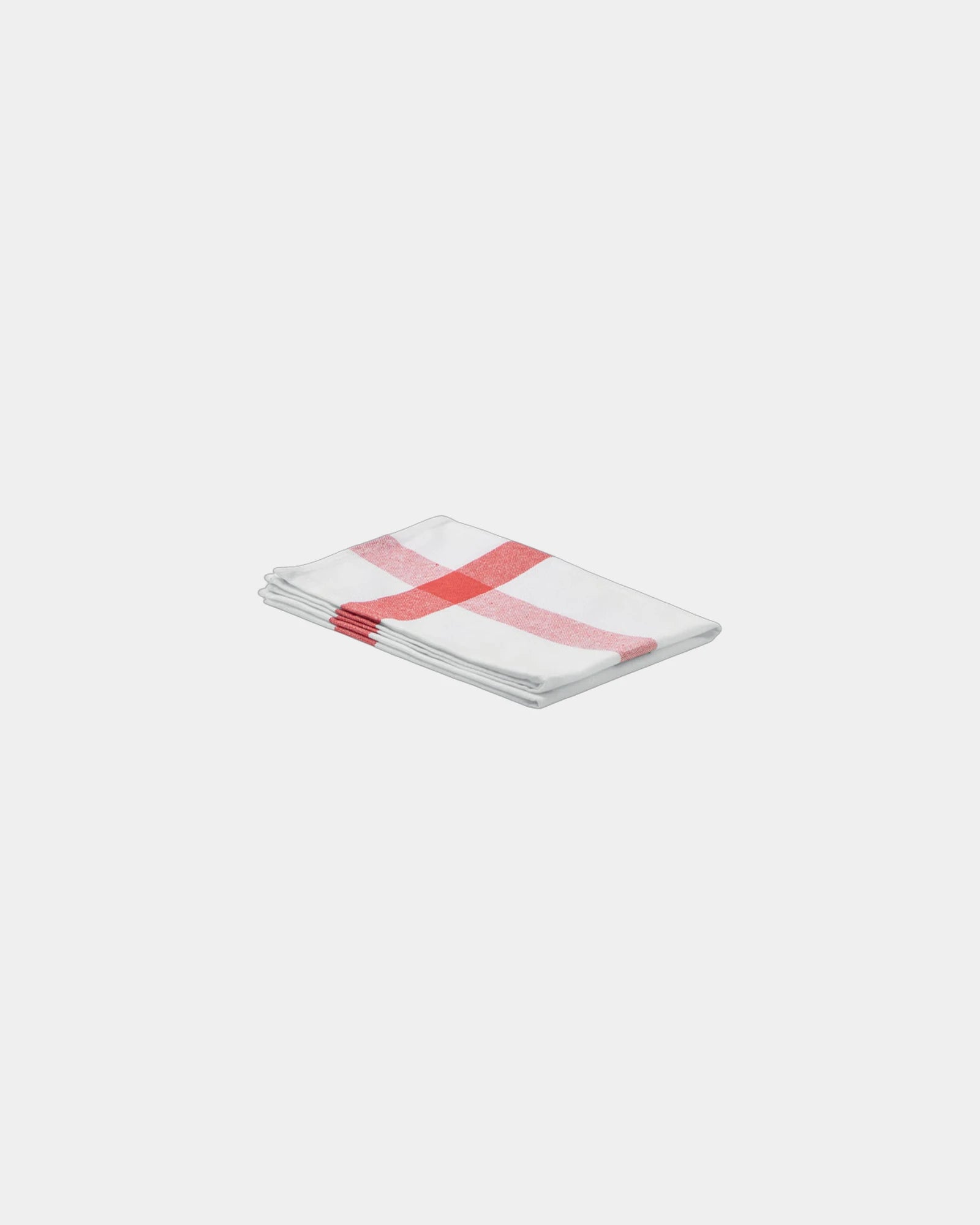 Custom recycled cotton kitchen towel 40x65 cm - Red