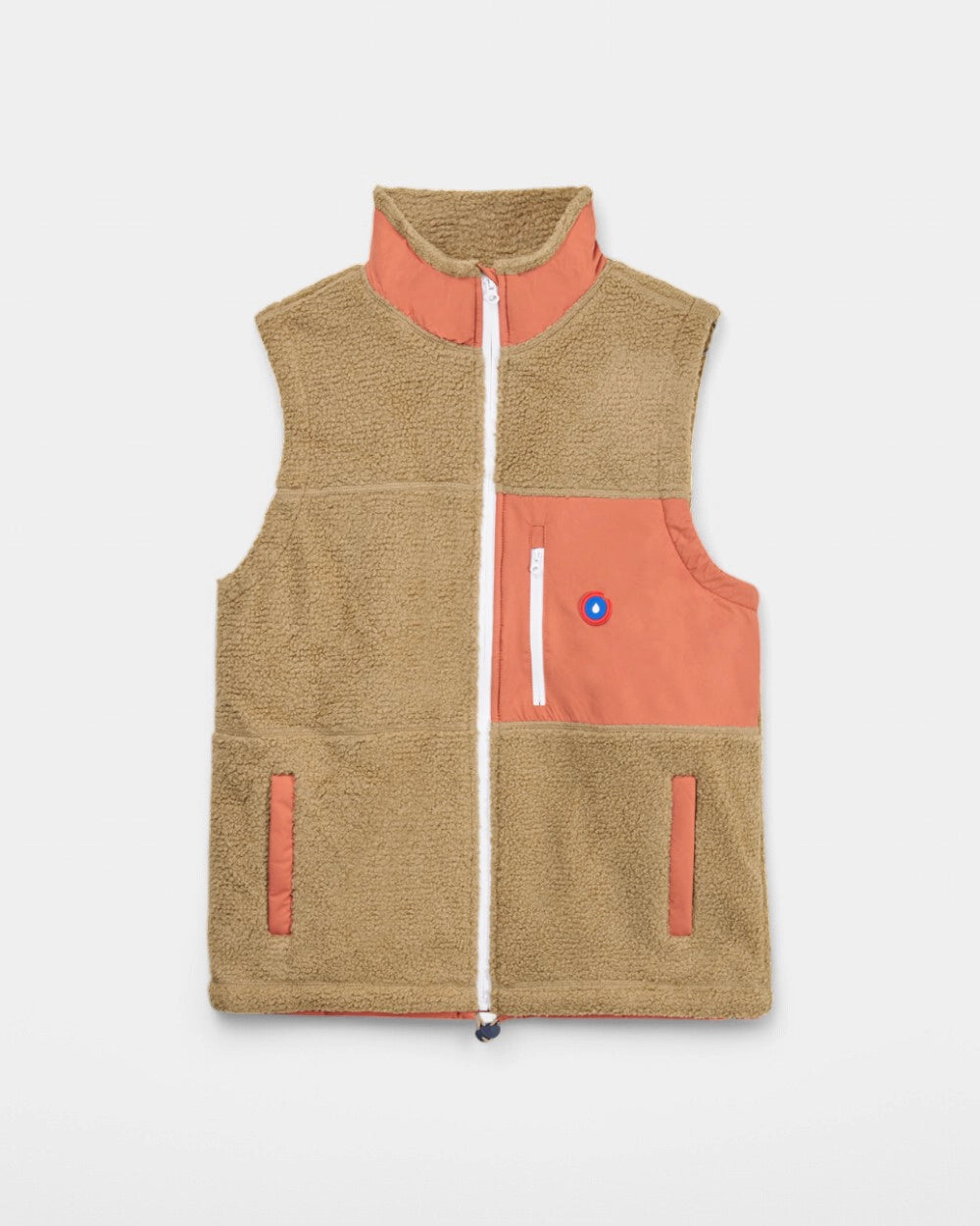 Customizable Sleeveless Fleece Jacket - 2