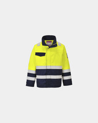 Promotional Hi-Vis modacrylic jacket - Yellow-Navy