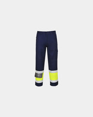 Promotional Hi-Vis MODAFLAME pants - Yellow-Navy
