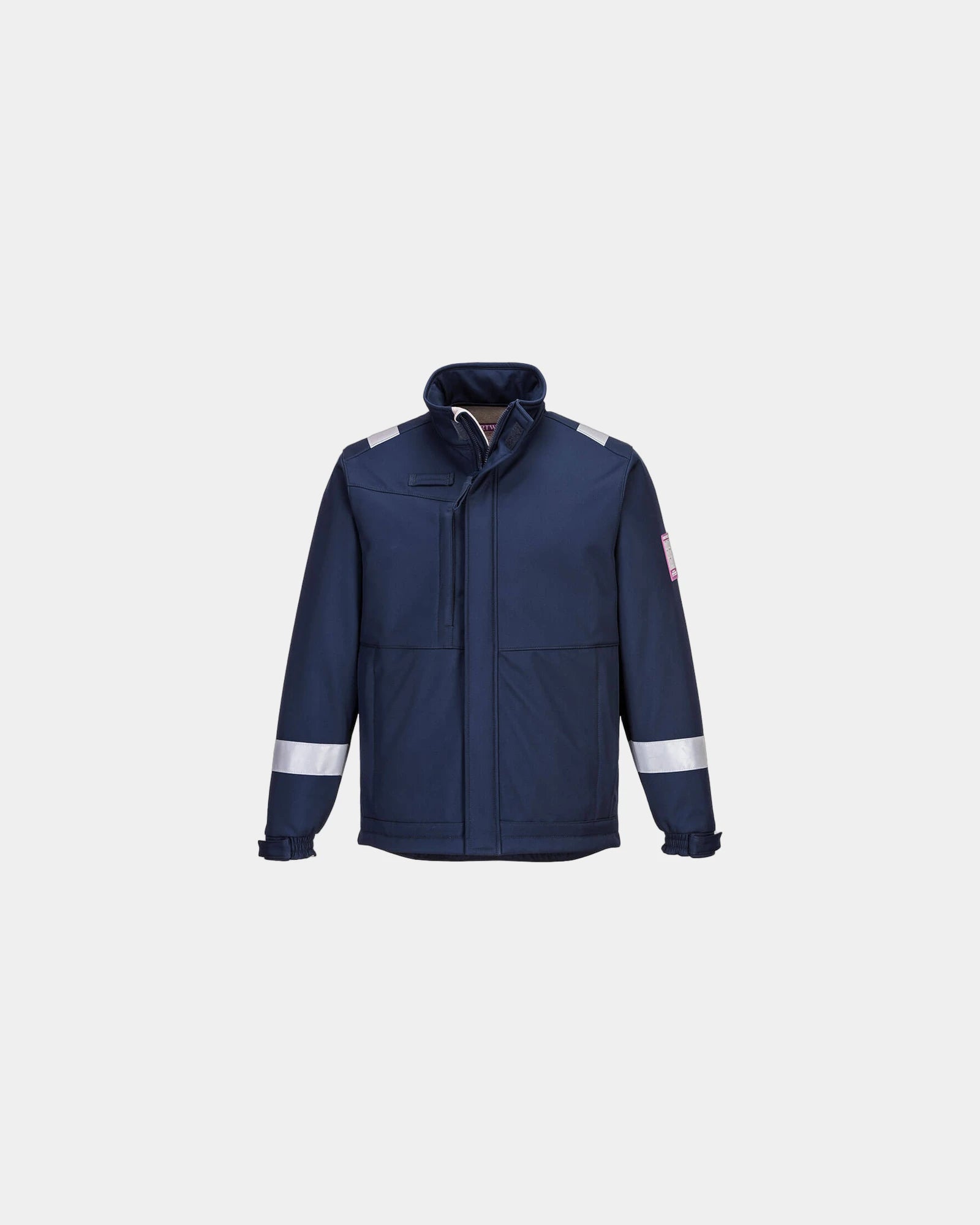Promotional softshell jacket 65% polyester 35% cotton - Navy
