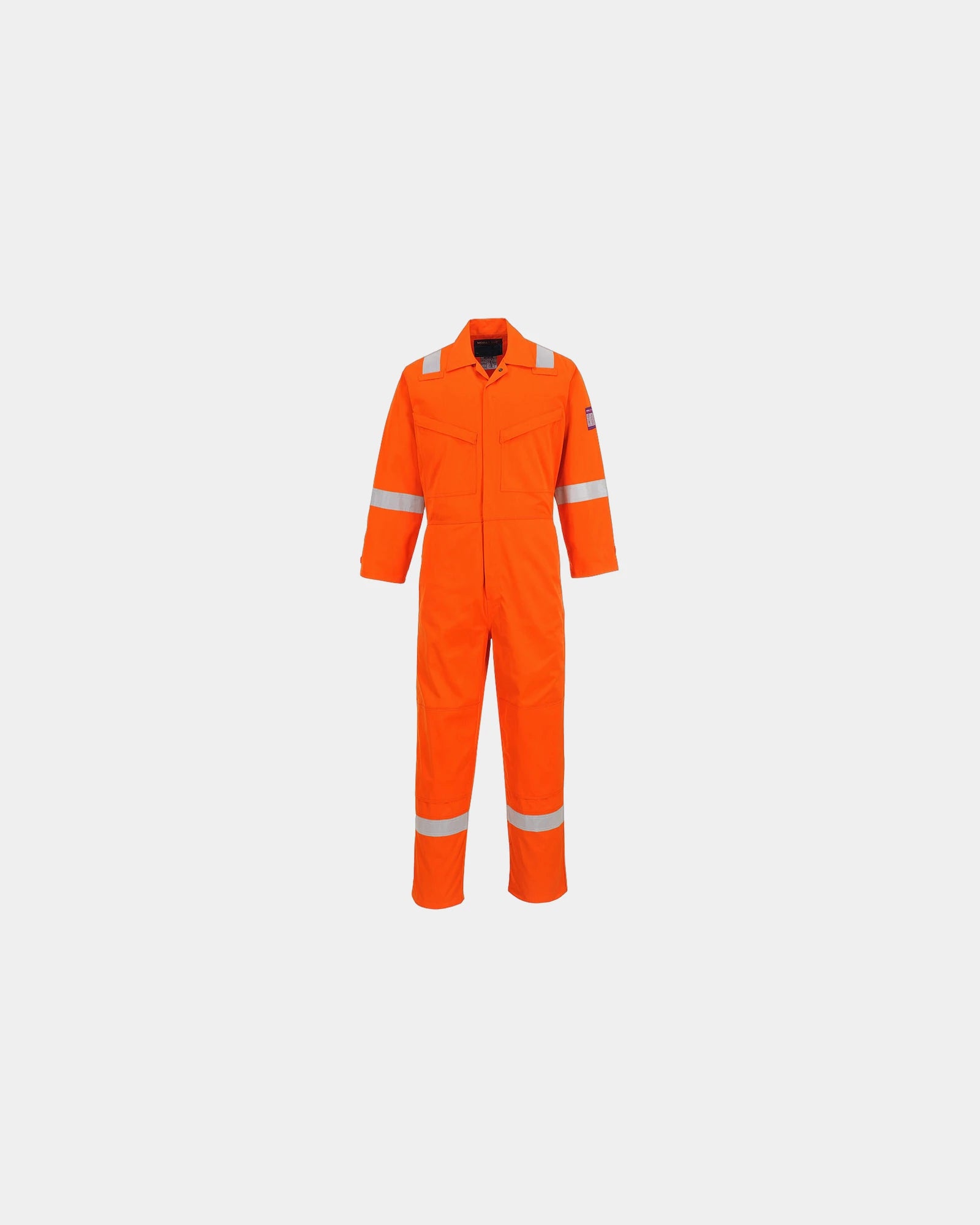 Promotional Modacrylic flame-resistant coverall - Orange