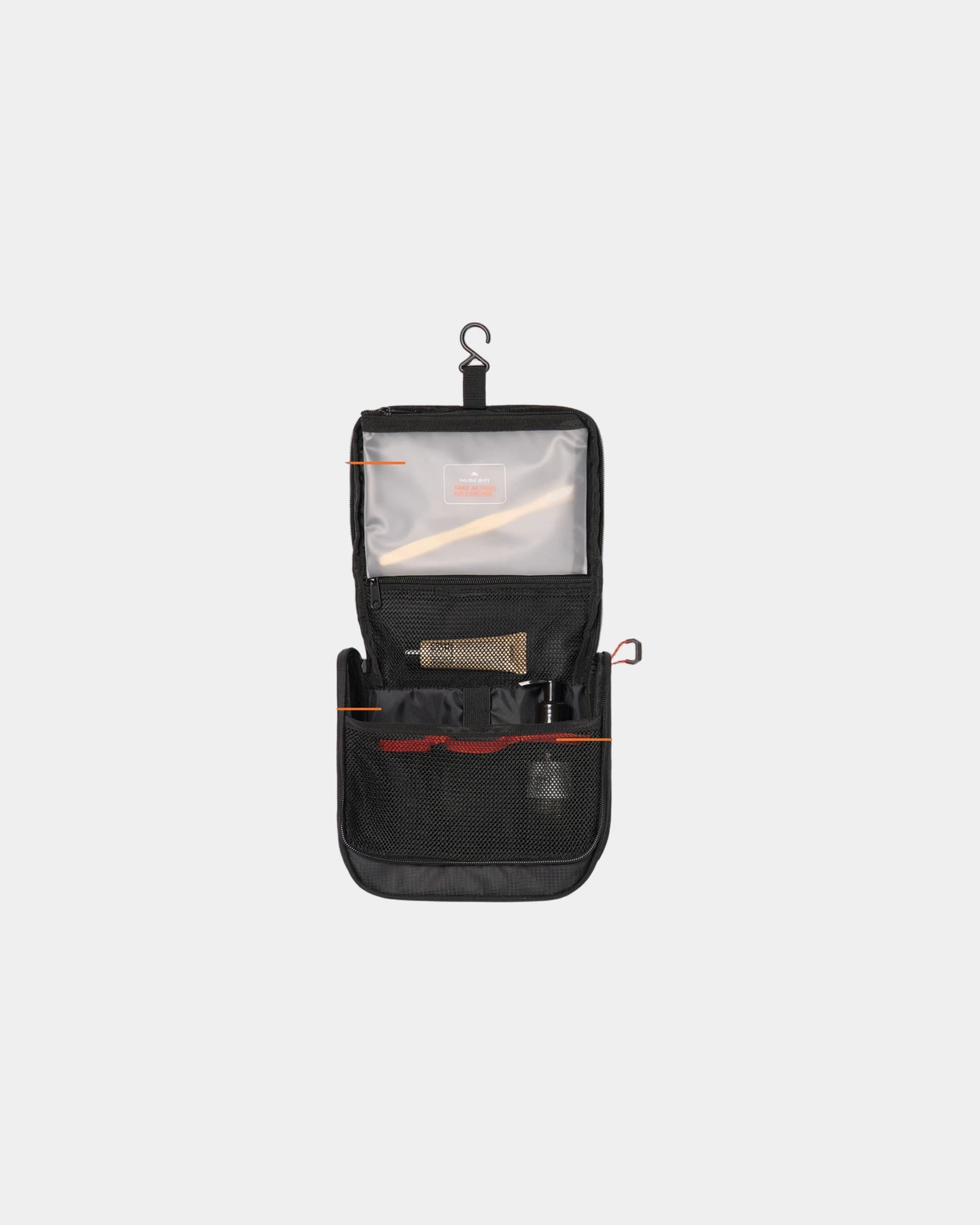 Promotional recycled toiletry bag 3L Nordic Drift Trail - 1