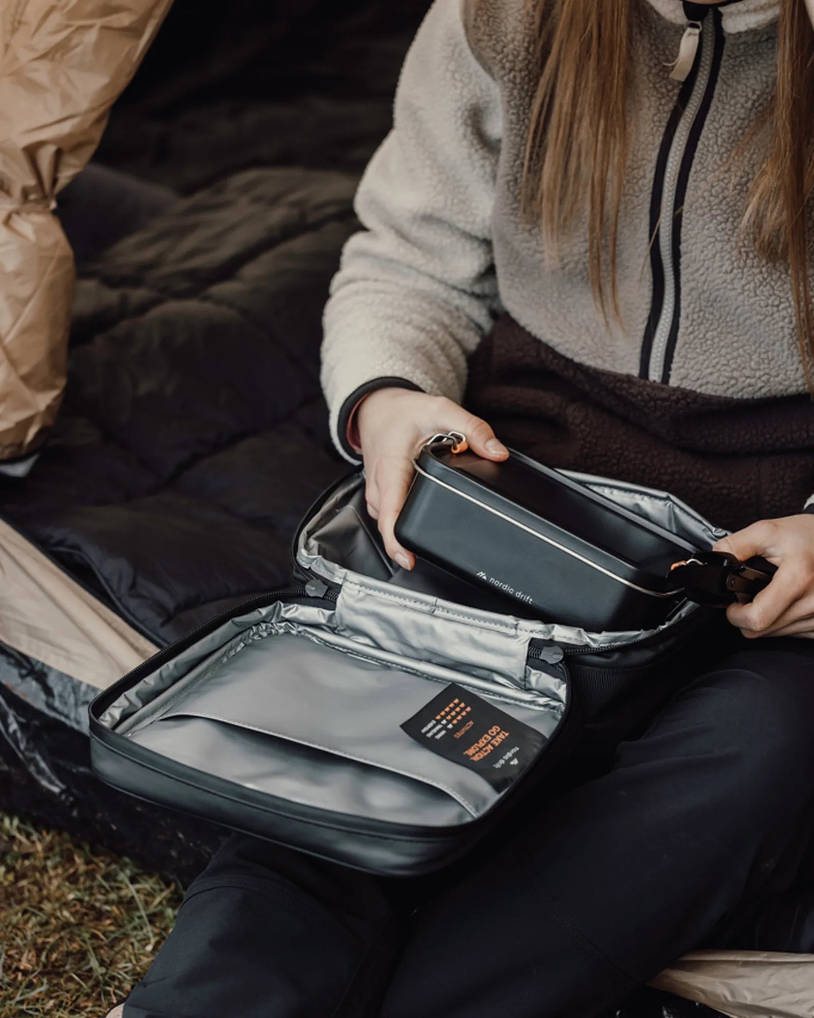 Promotional recycled insulated lunch bag Nordic Drift - 4