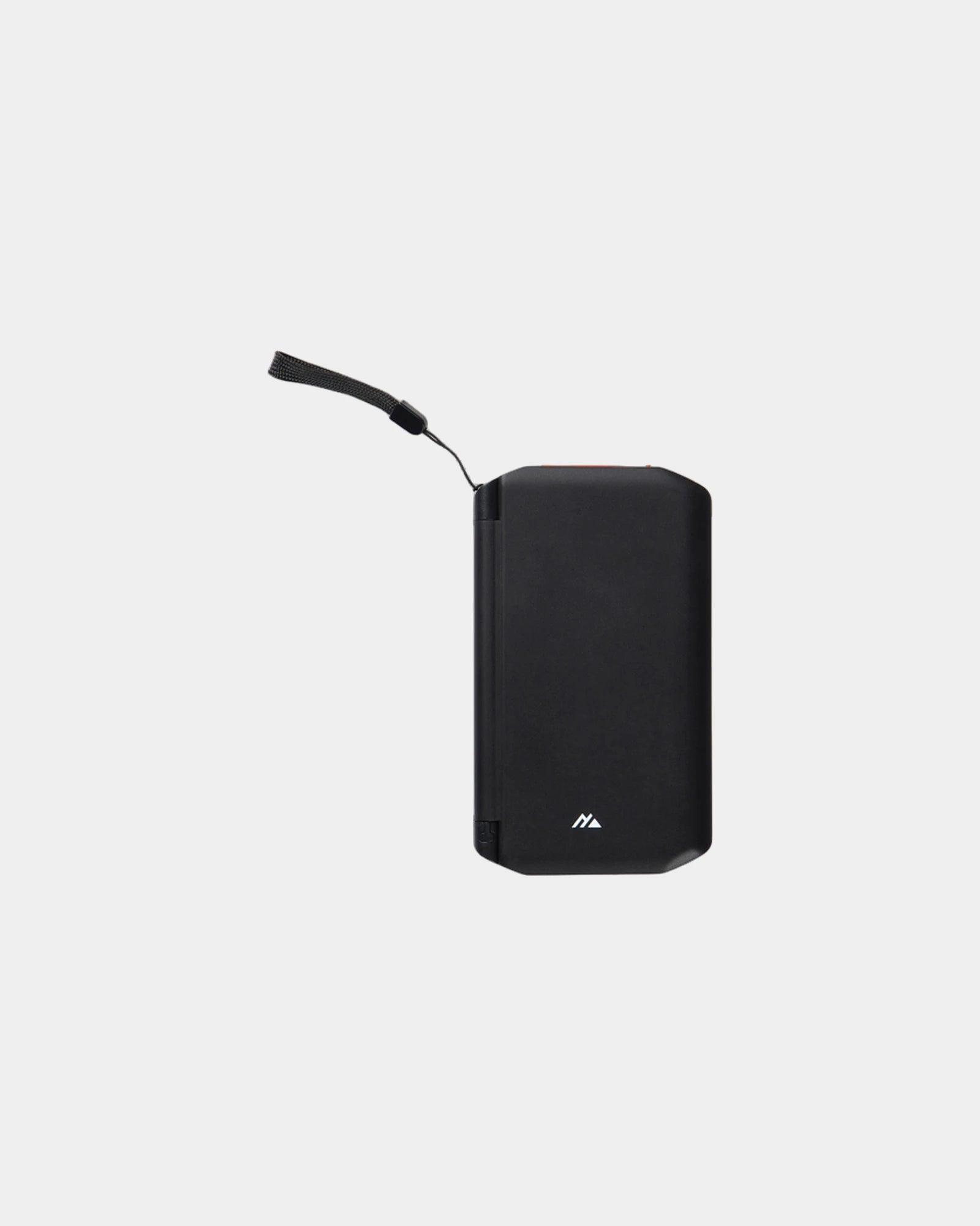 Promotional solar power bank 10,000mAh Nordic Drift Titan - Black
