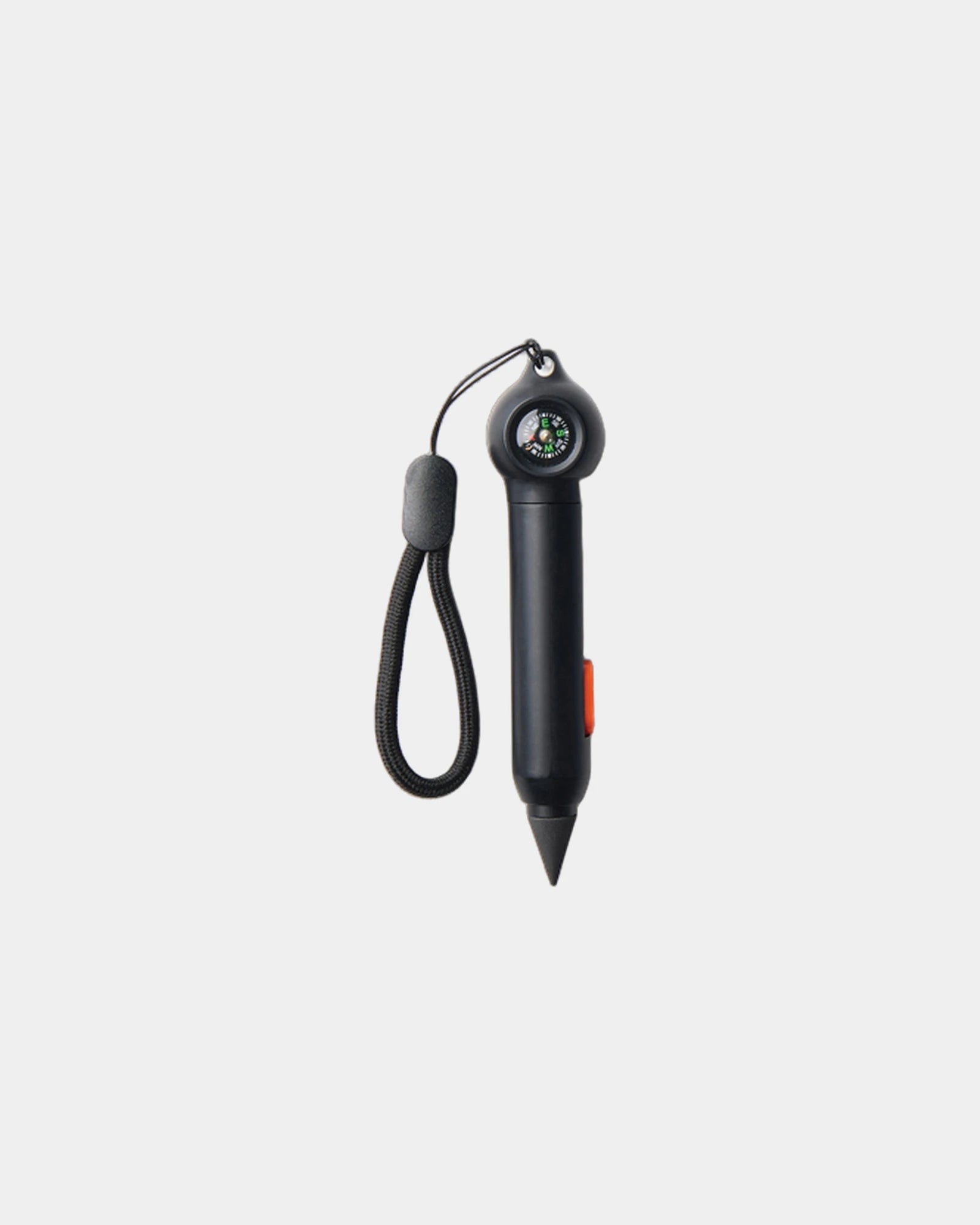 Promotional recycled pencil with compass - Black
