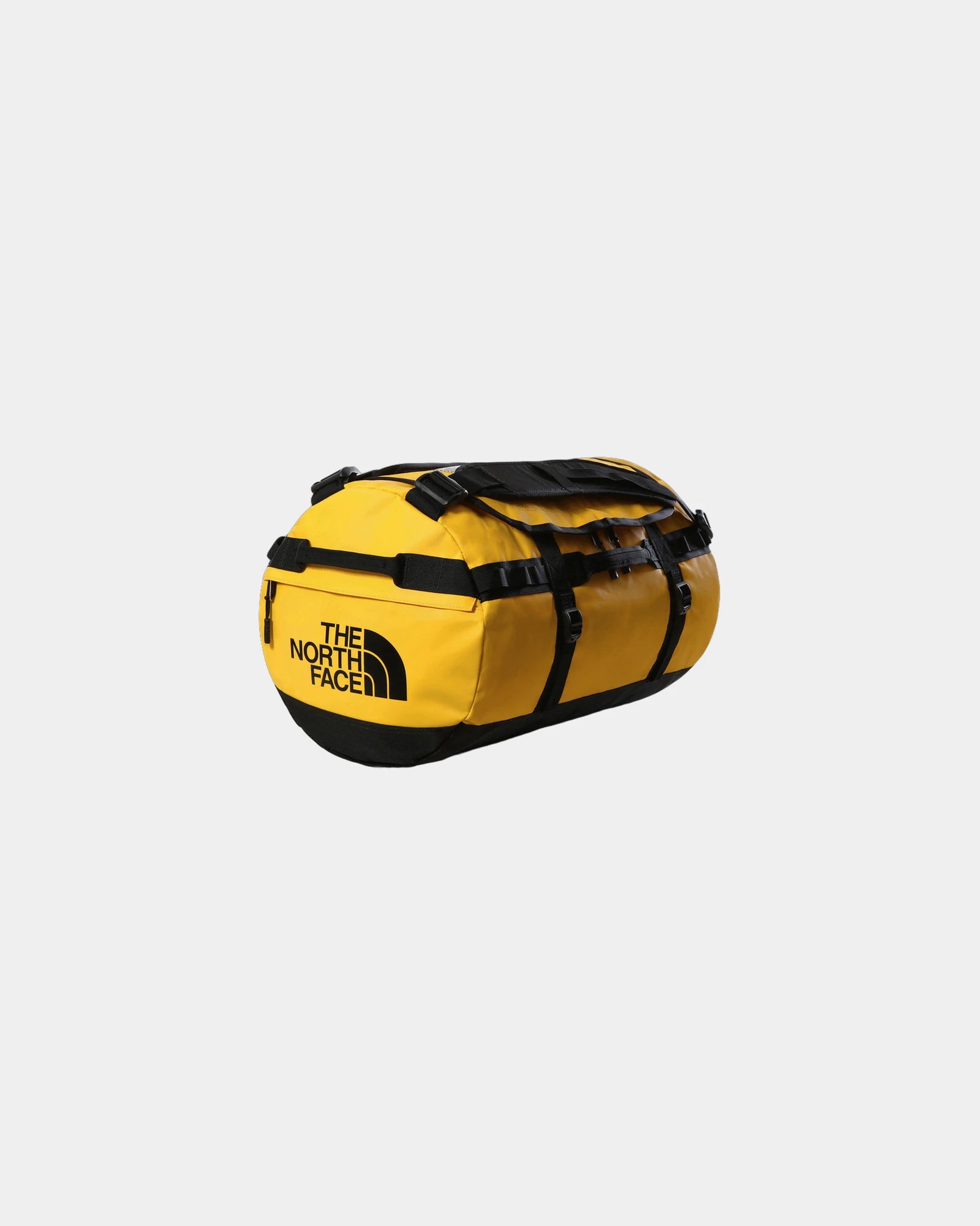 Custom eco-friendly duffel bag The North Face Base Camp - Summit Gold-Tnf Black-Npf