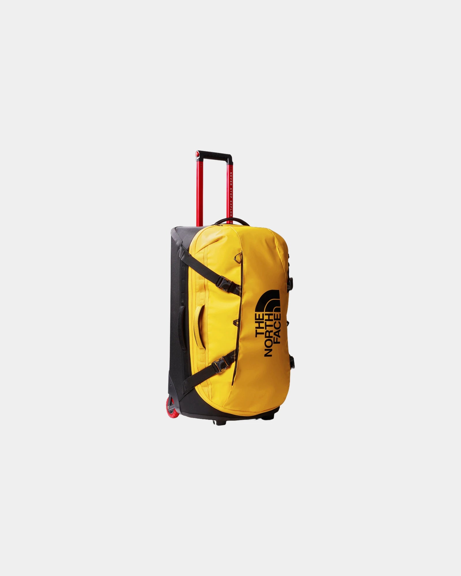 Custom recycled polyester suitcase The North Face Base Camp - Summit Gold-Tnf Black-Npf