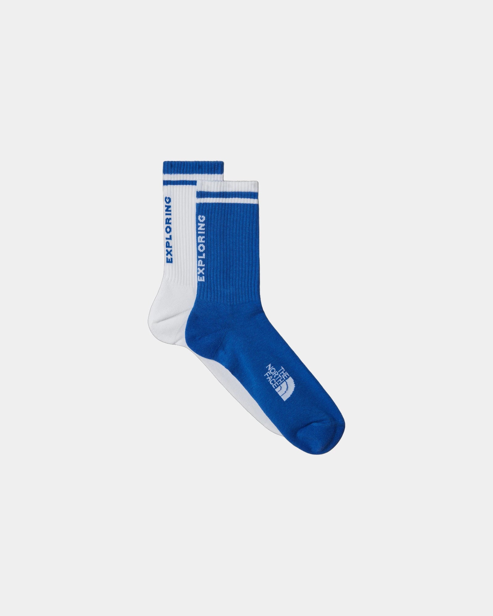 Custom lightweight mid-calf socks The North Face NSE - Tnf Blue-Tnf White