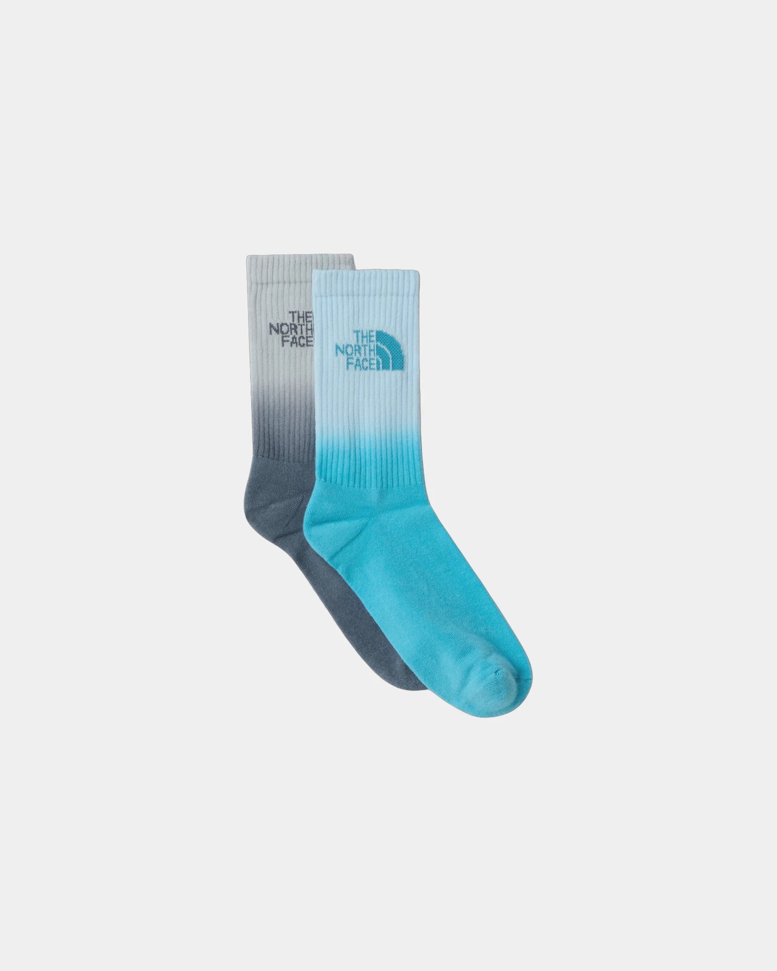 Custom lightweight mid-calf socks The North Face Everyday - River Ice-Opal Frost-Frost Grey-Granite Grey