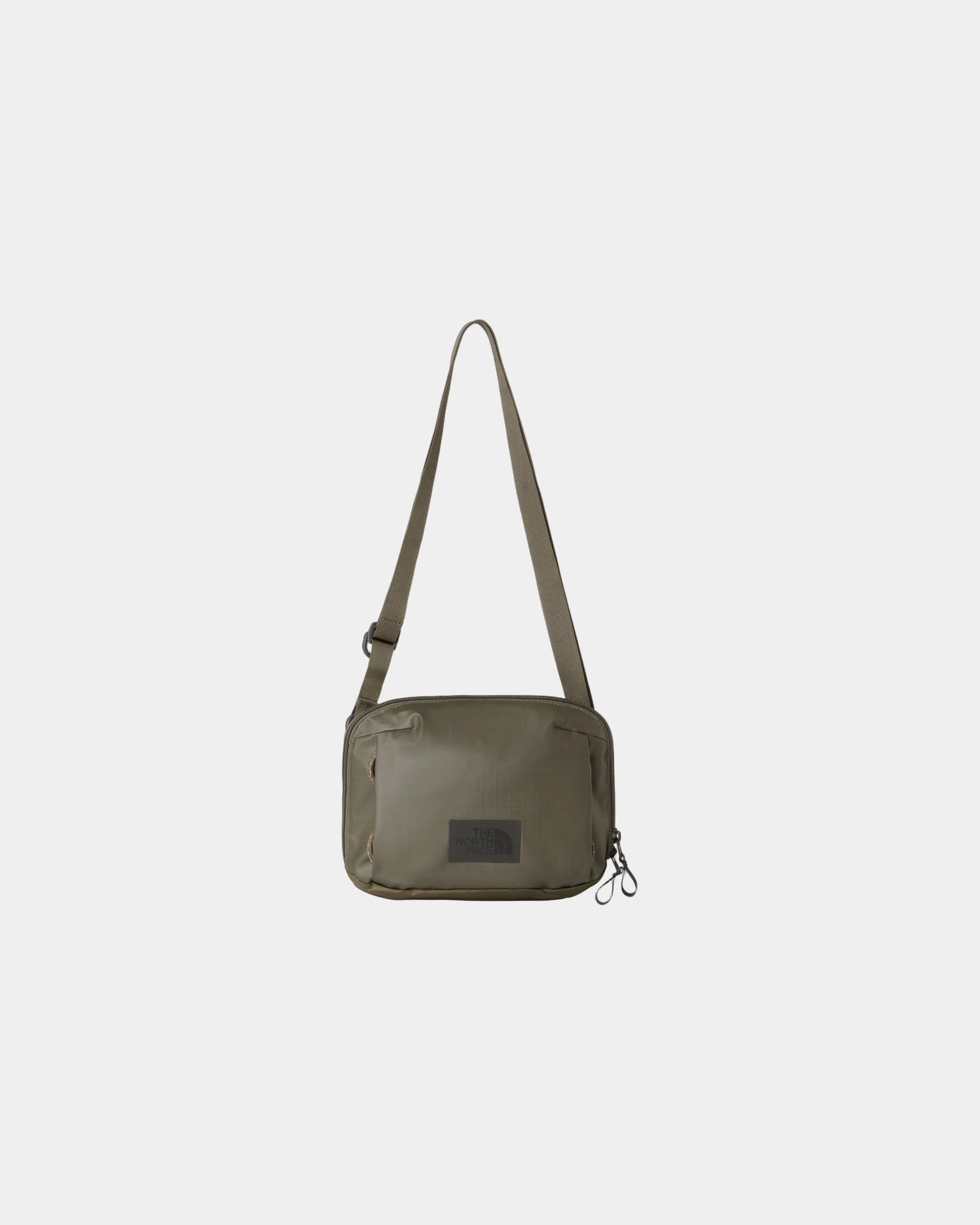 Custom recycled polyester sling bag Voyager Pro - New Taupe Green-Tnf Black