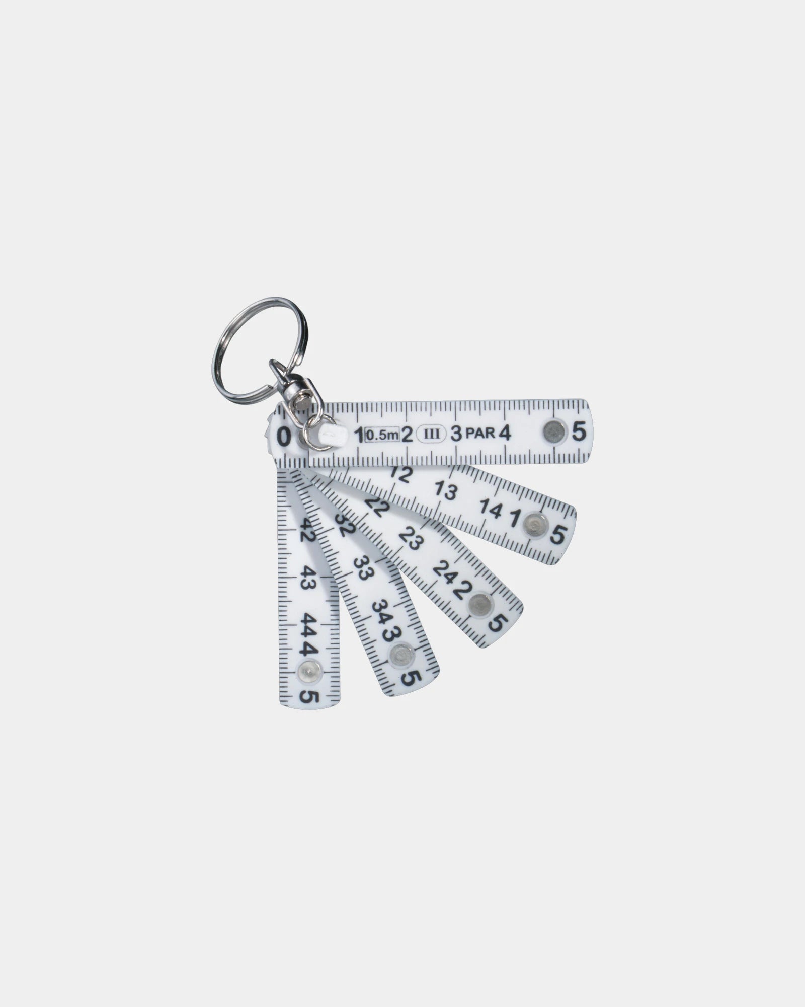 Promotional ABS mini folding ruler keychain - 1