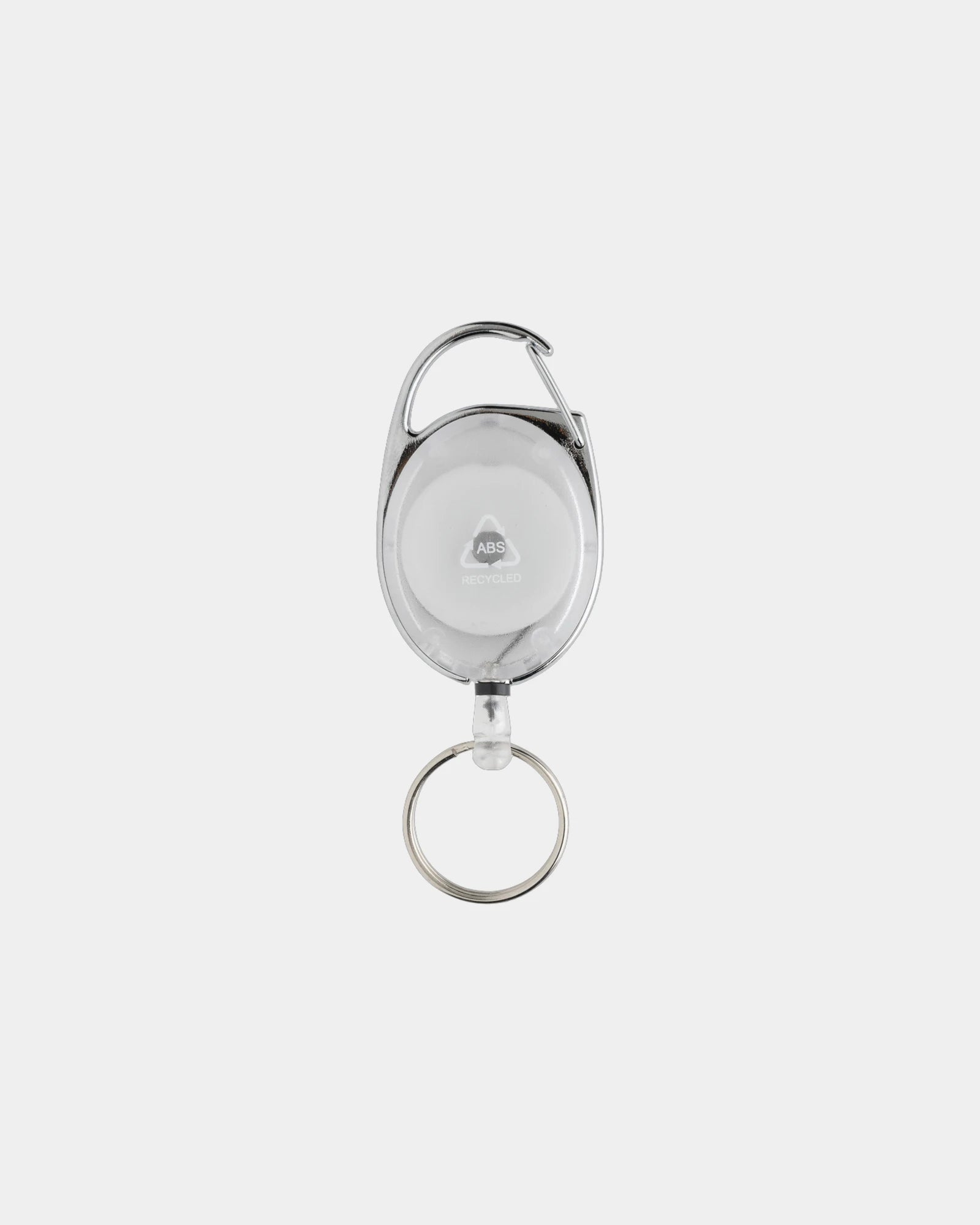 Promotional recycled ABS keychain with clip - 4