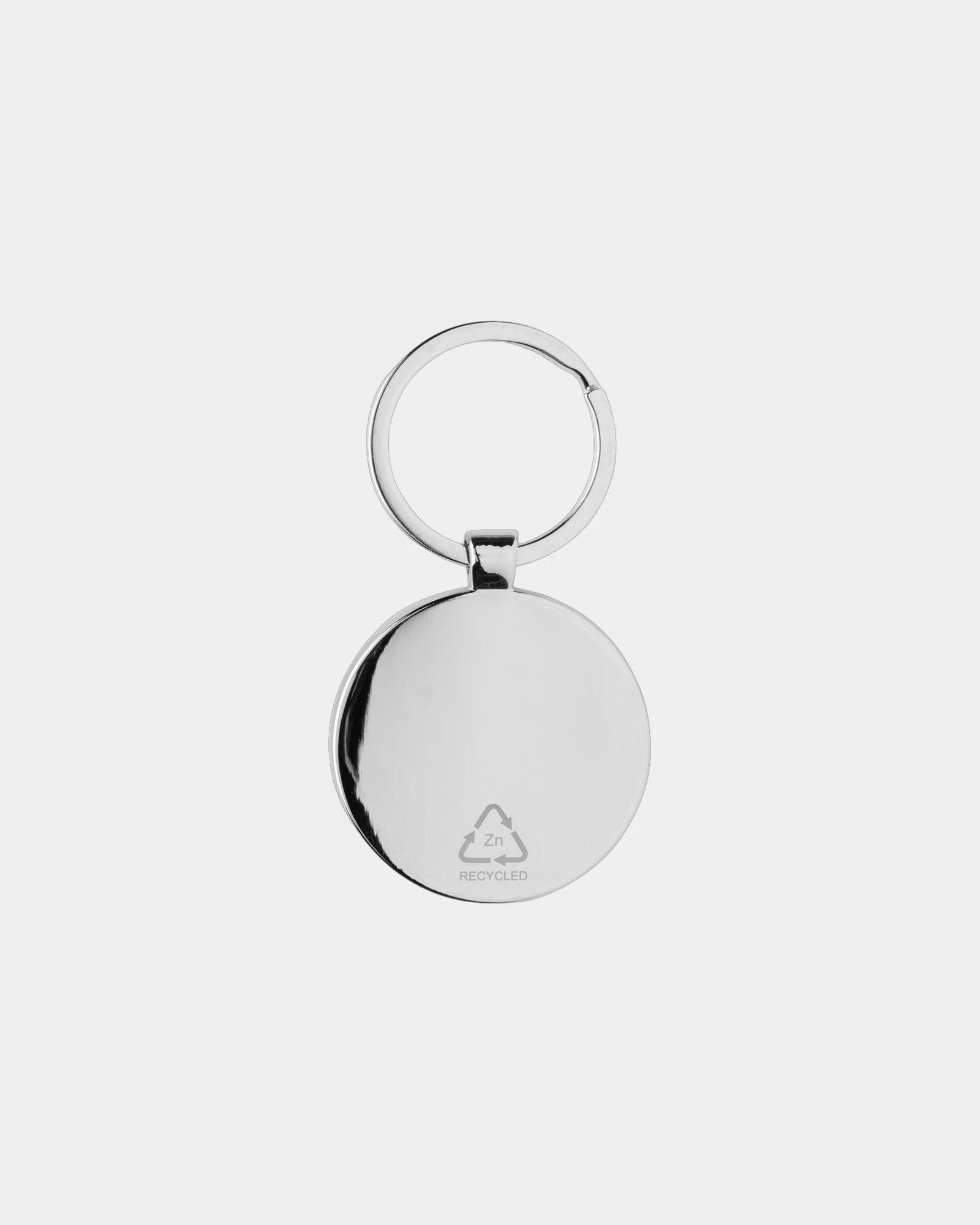 Promotional recycled zinc alloy bamboo keychain - 3