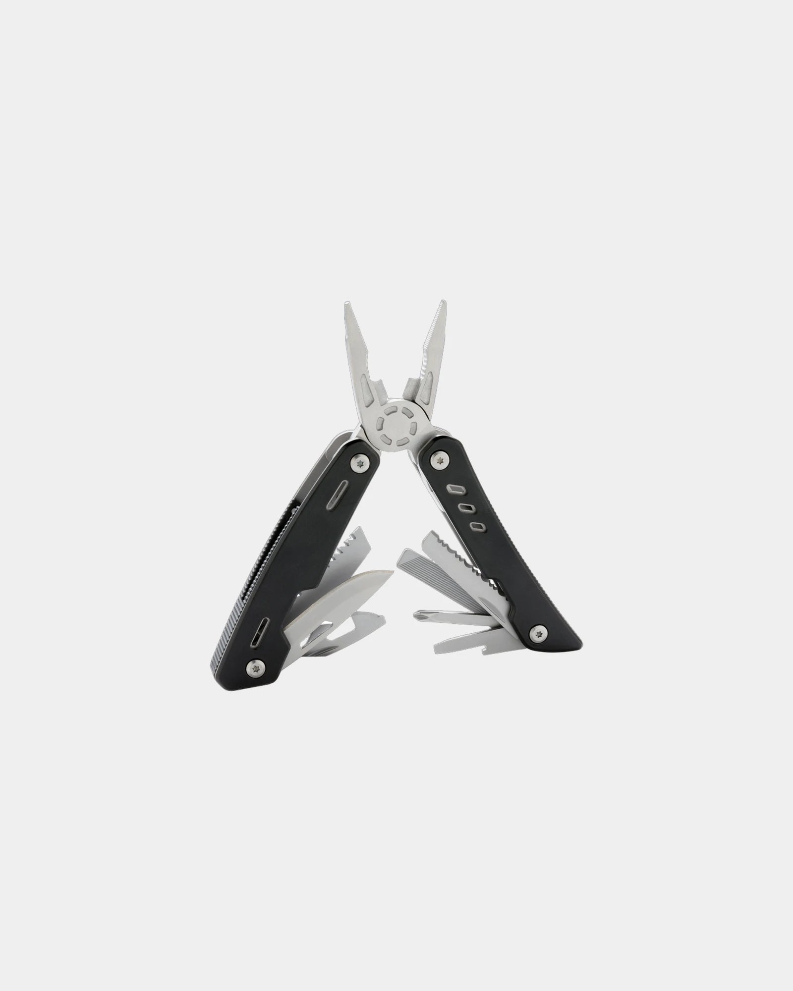 Promotional multifunctional tool aluminum 12 functions - Black