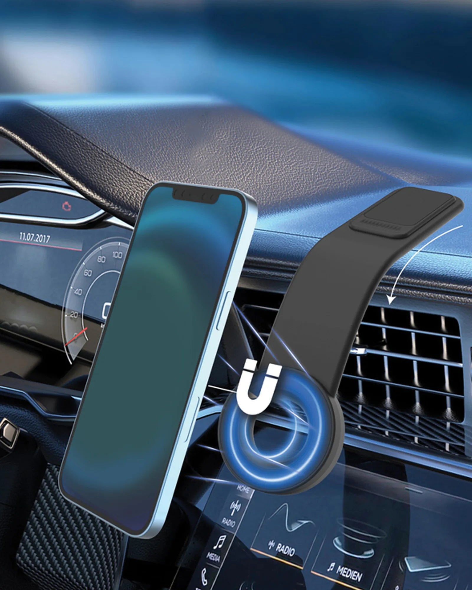 Promotional magnetic car phone holder DriveGrip - 7
