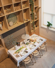 Promotional bamboo salt and pepper set - 7