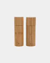 Promotional bamboo salt and pepper set - 3