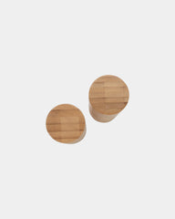 Promotional bamboo salt and pepper set - 4