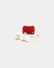 Promotional first aid kit 24 pieces in nylon pouch - Red
