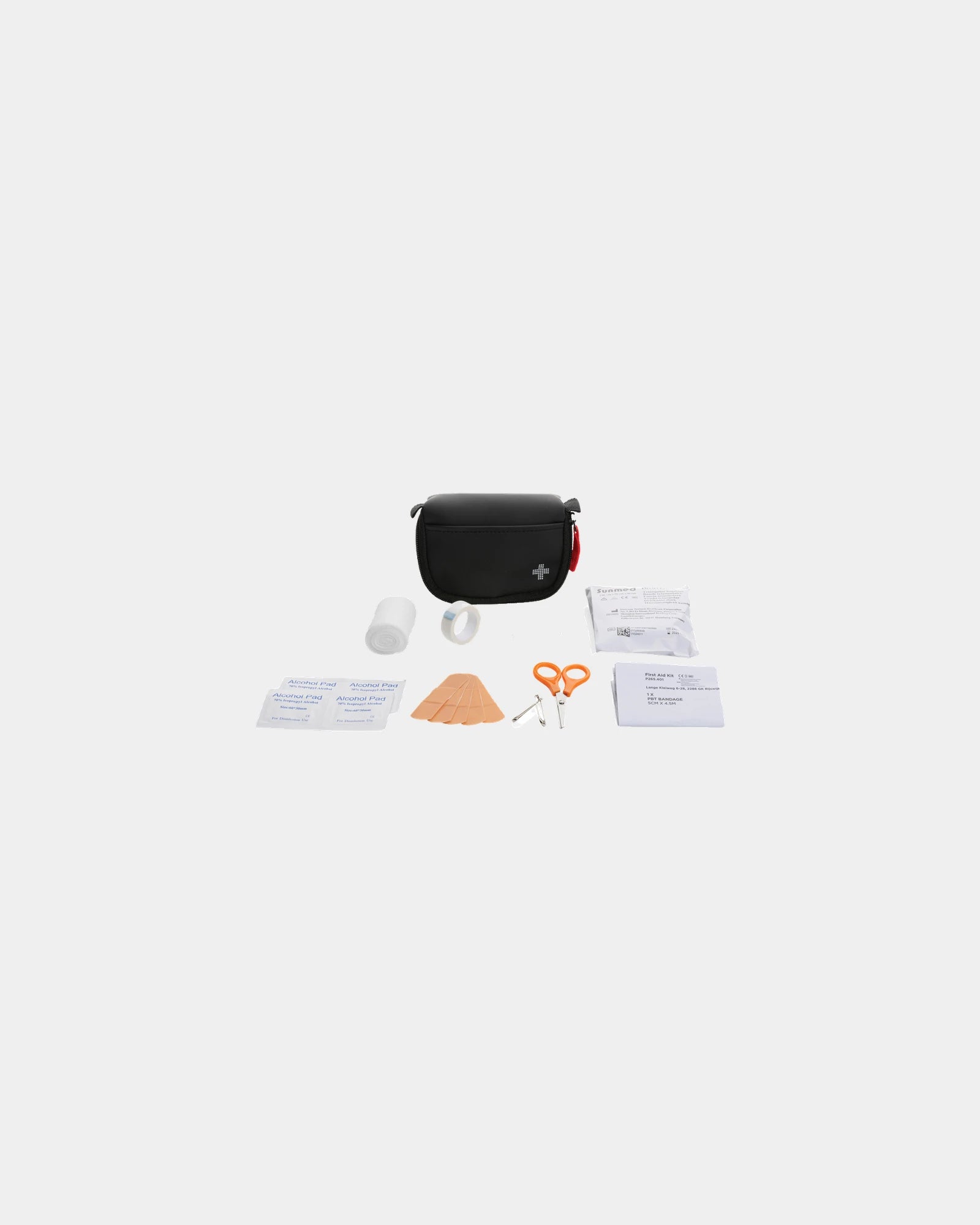 Promotional recycled PU first aid kit - Black