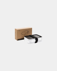 Promotional eco-friendly lunch box 0.8L with cutlery