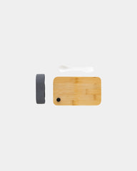 Promotional recycled PP lunchbox with bamboo lid