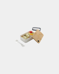 Promotional recycled PP lunchbox with bamboo lid