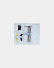 Promotional stainless steel straw set with silicone tips - 9
