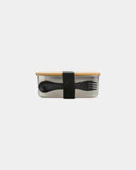 Promotional stainless steel lunch box with bamboo lid - 5