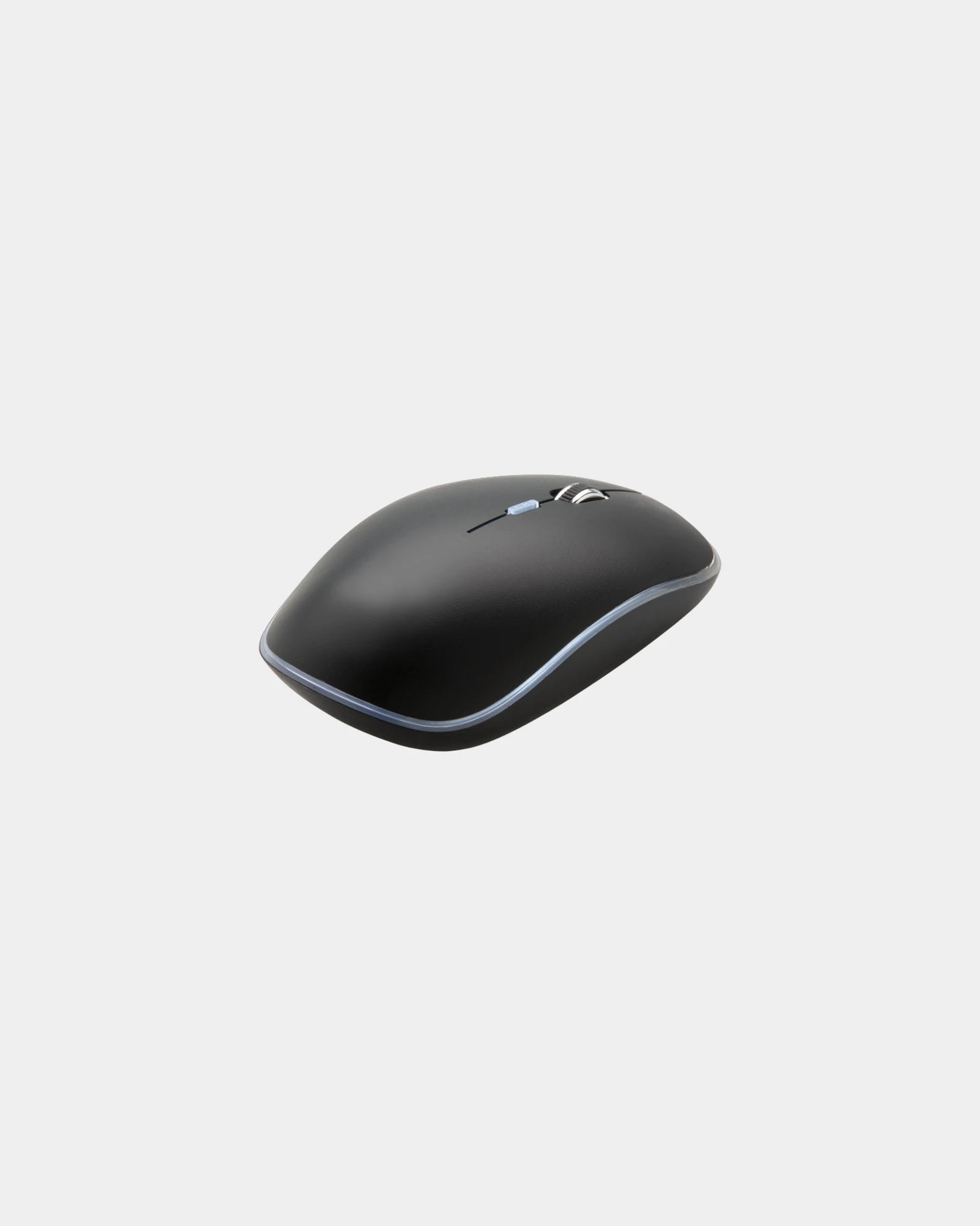Custom wireless mouse with logo engraving - Black