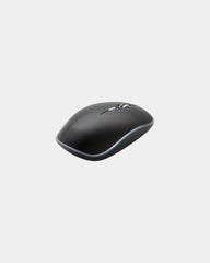 Custom wireless mouse with logo engraving - Black