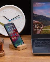 Promotional FSC bamboo phone stand - 3