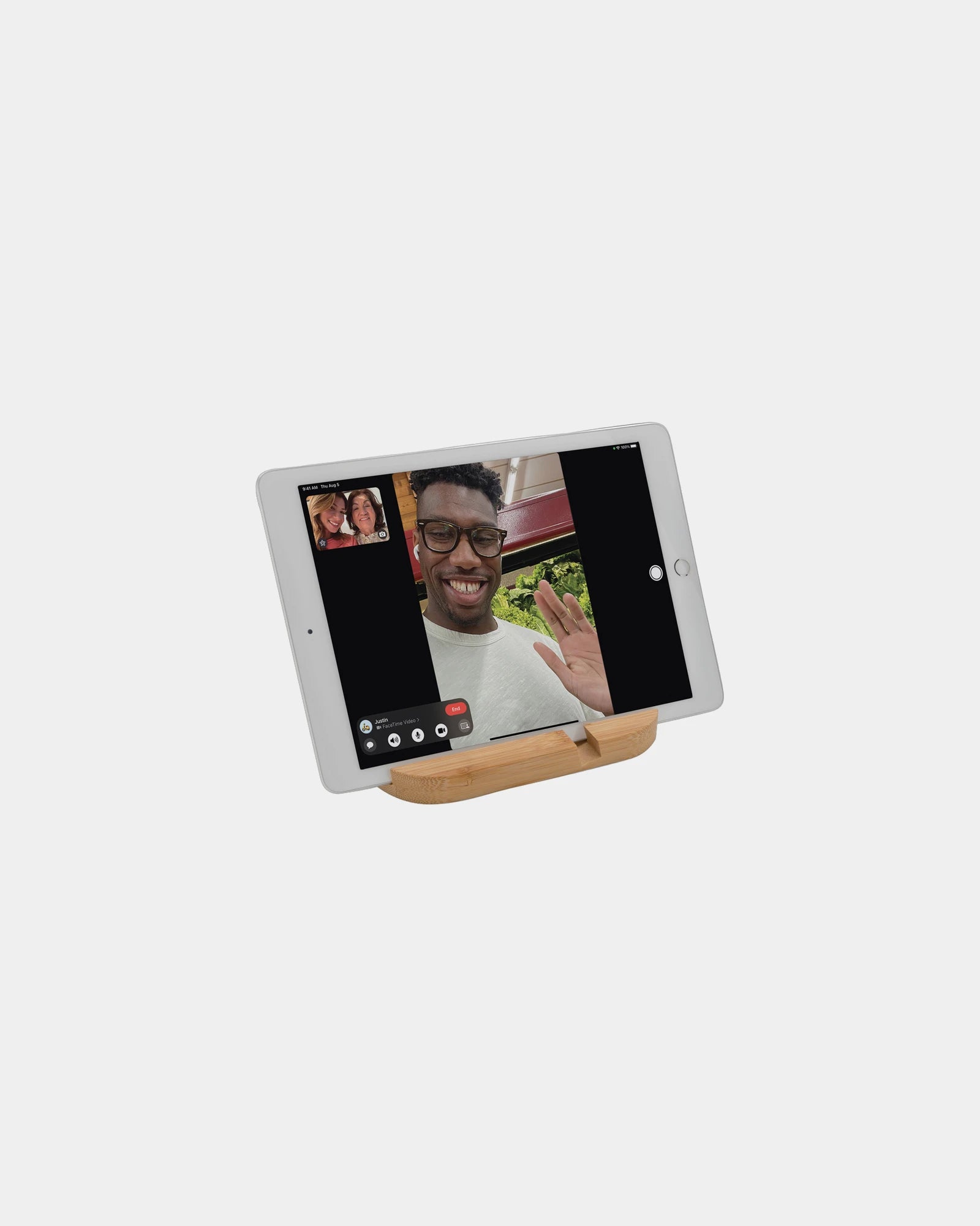 Promotional bamboo phone and tablet stand - 3